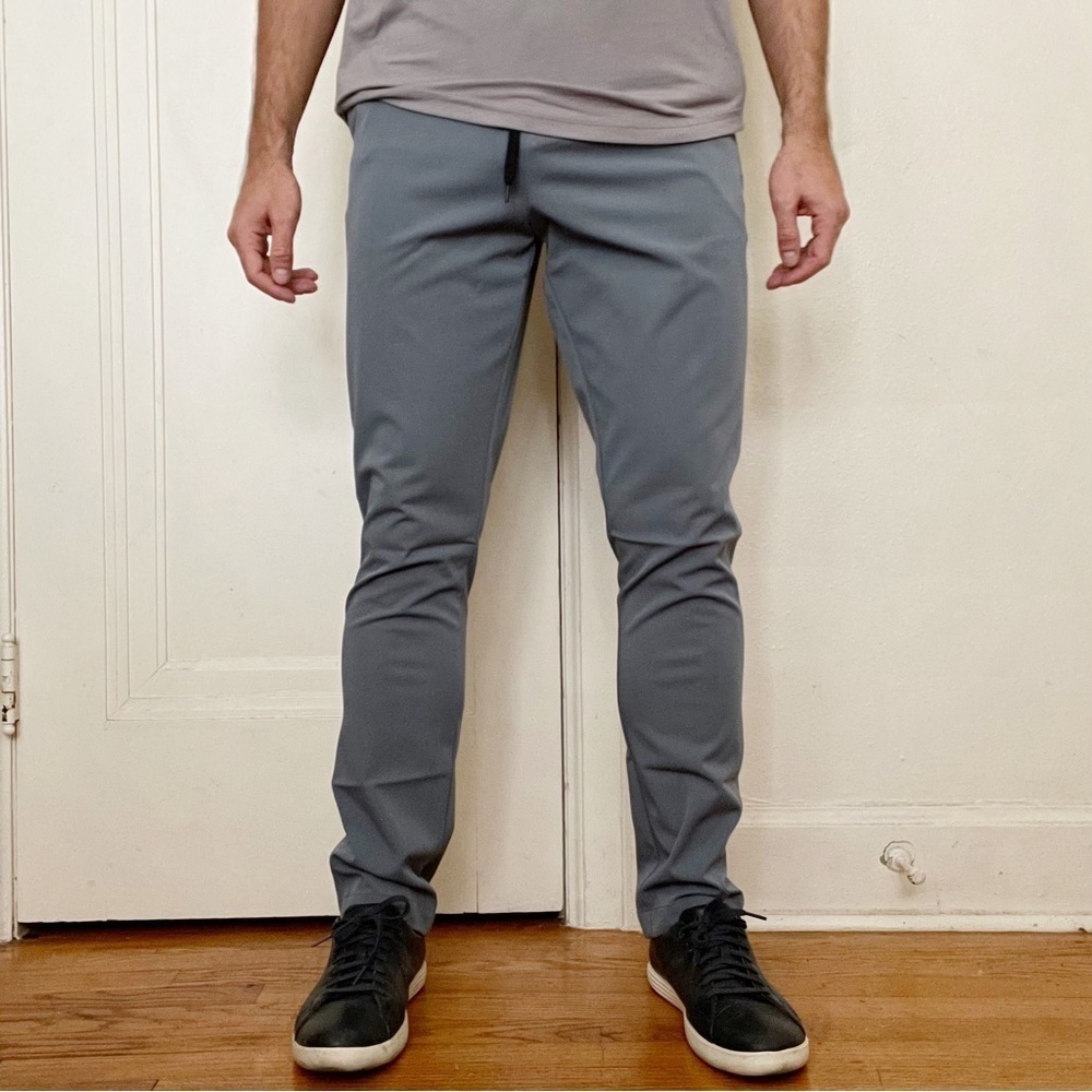 Ministry of Supply Pace Tapered Chino Pant Stretch Blue 30x30 New Slim